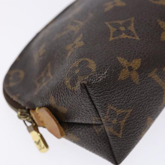LOUIS VUITTON Monogram Pochette Cosmetic PM Pouch M43998 LV Auth 139619 - Picture 14 of 16